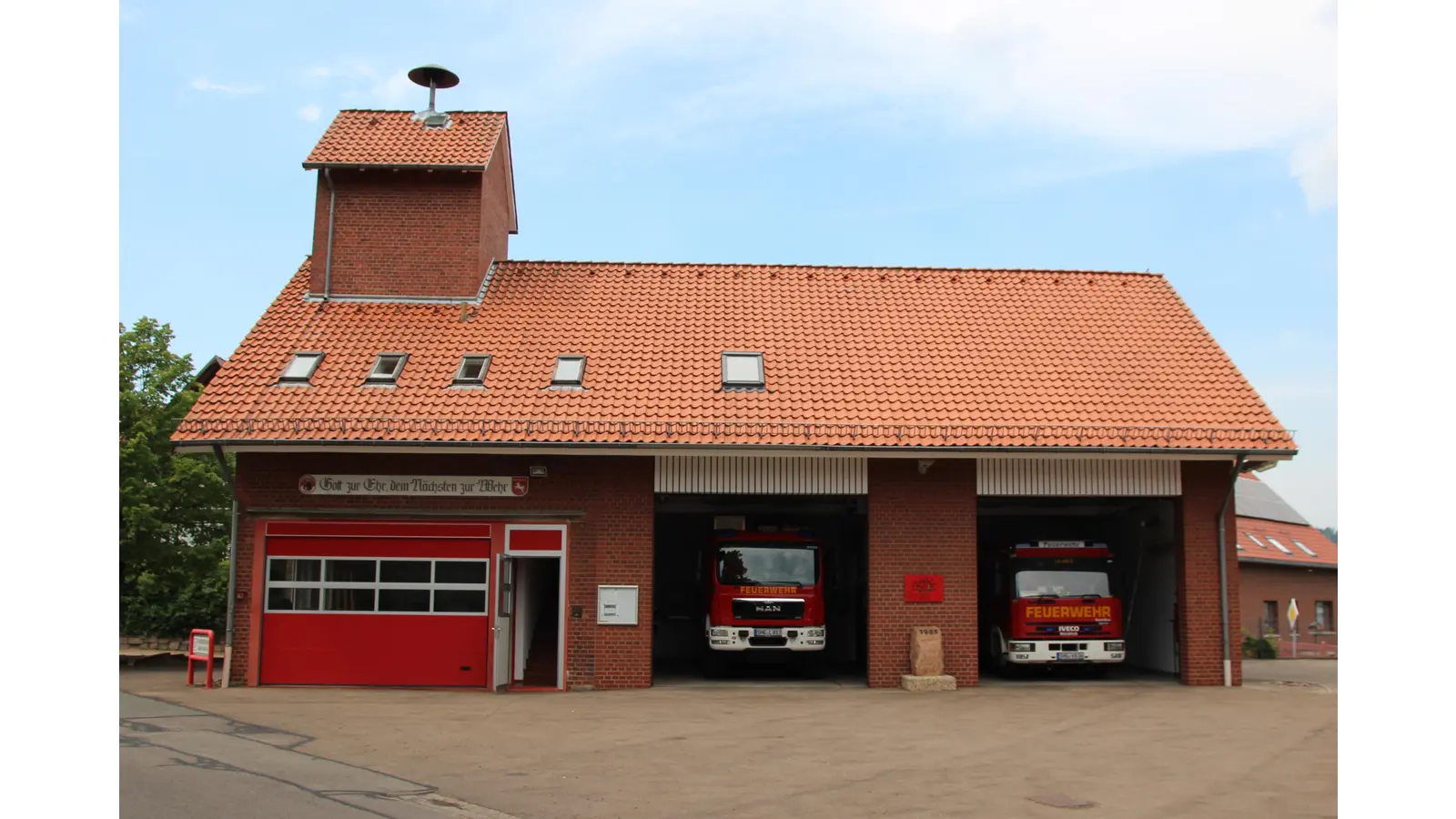 Die Freiwillige Feuerwehr Luhden feiert ihr 112-jähriges Bestehen. (Foto: privat)