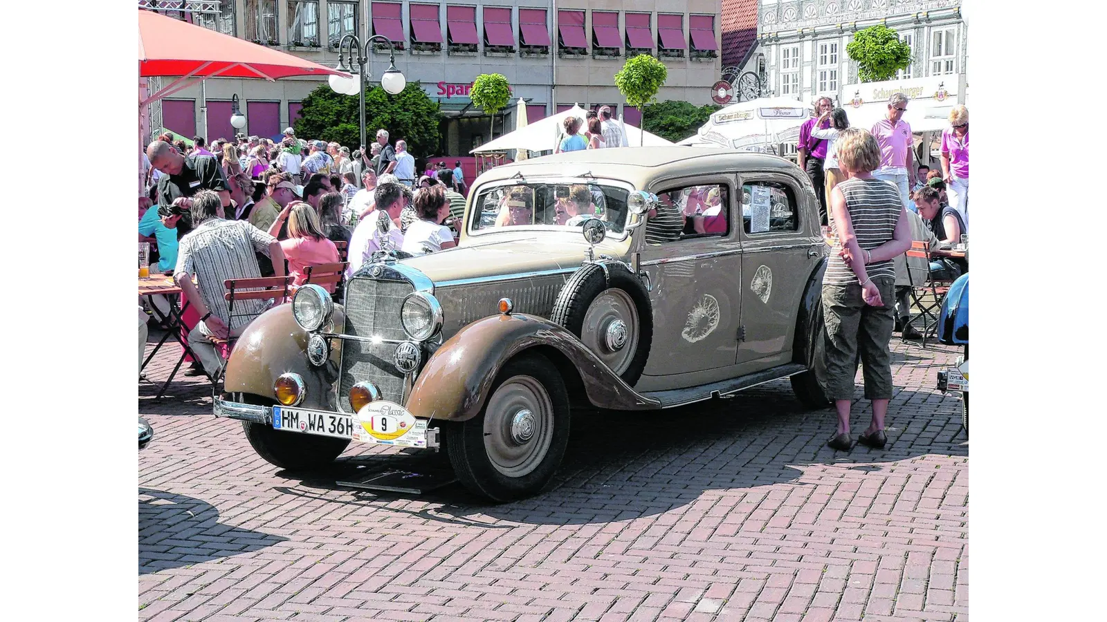 Mit dem Oldtimer bis nach Melle (Foto: red)