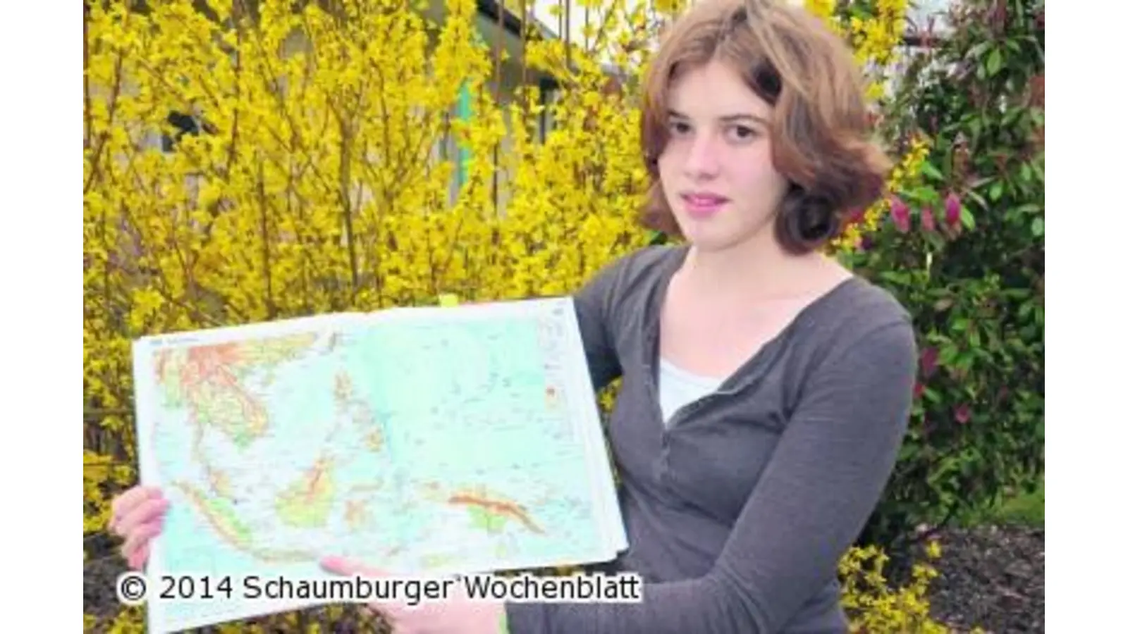 Nenndorferin Wiebke Knüttel leistet Entwicklungshilfe im Tropenparadies (Foto: tr)