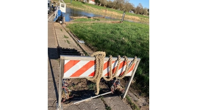 Diebstahl am Fähranleger. (Foto: privat)