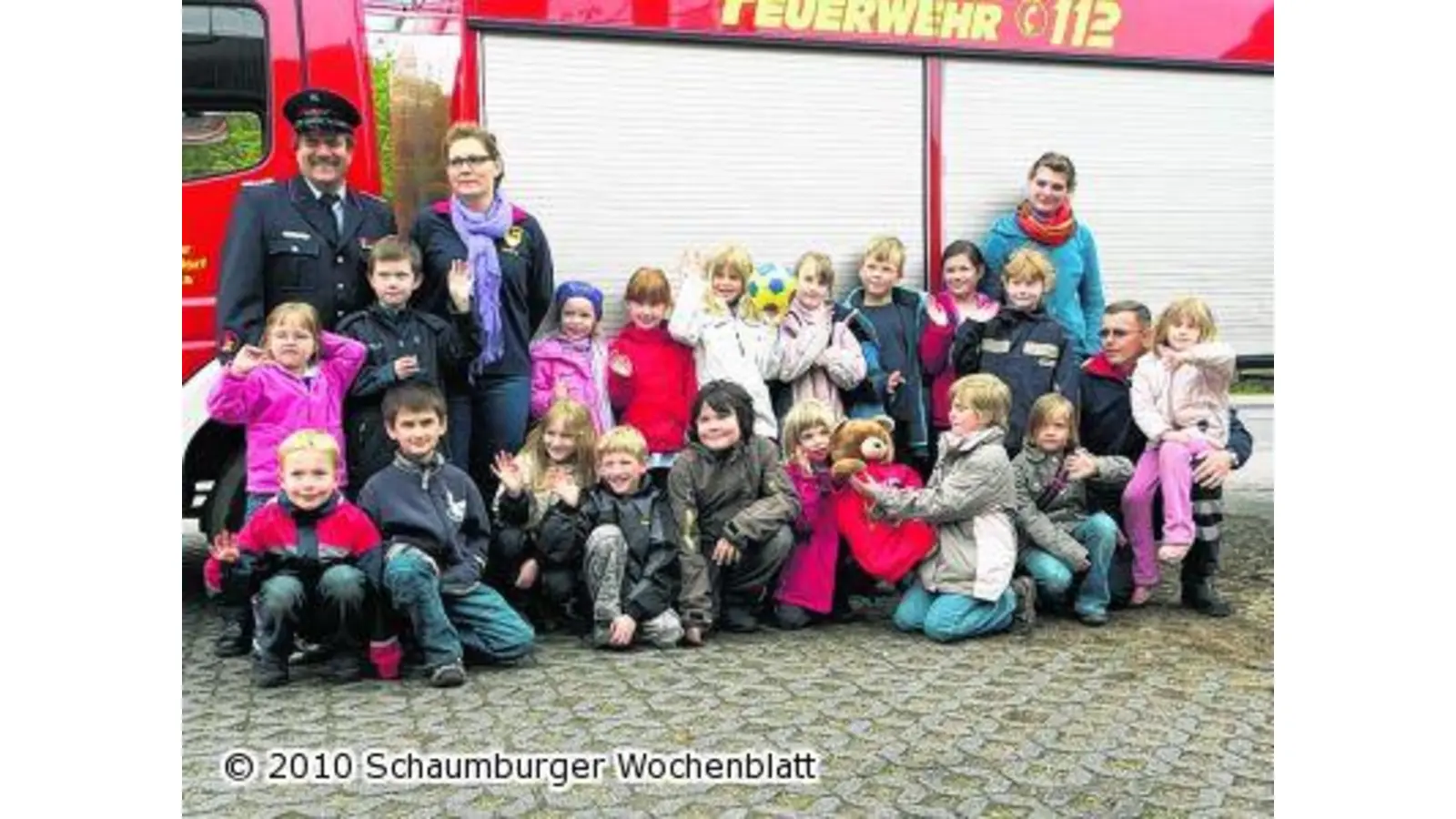 Mit den Feuerschlümpfen werden Weichen für die Zukunft gestellt (Foto: red)