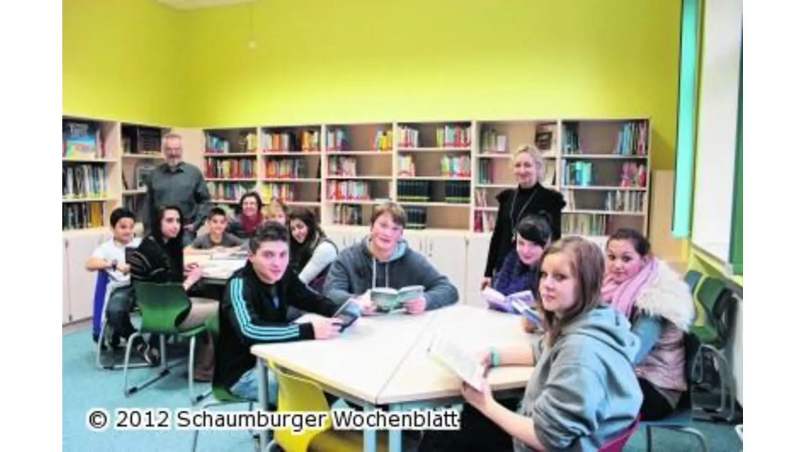 Die Leseratten breiten sich in der Schule aus (Foto: ag)
