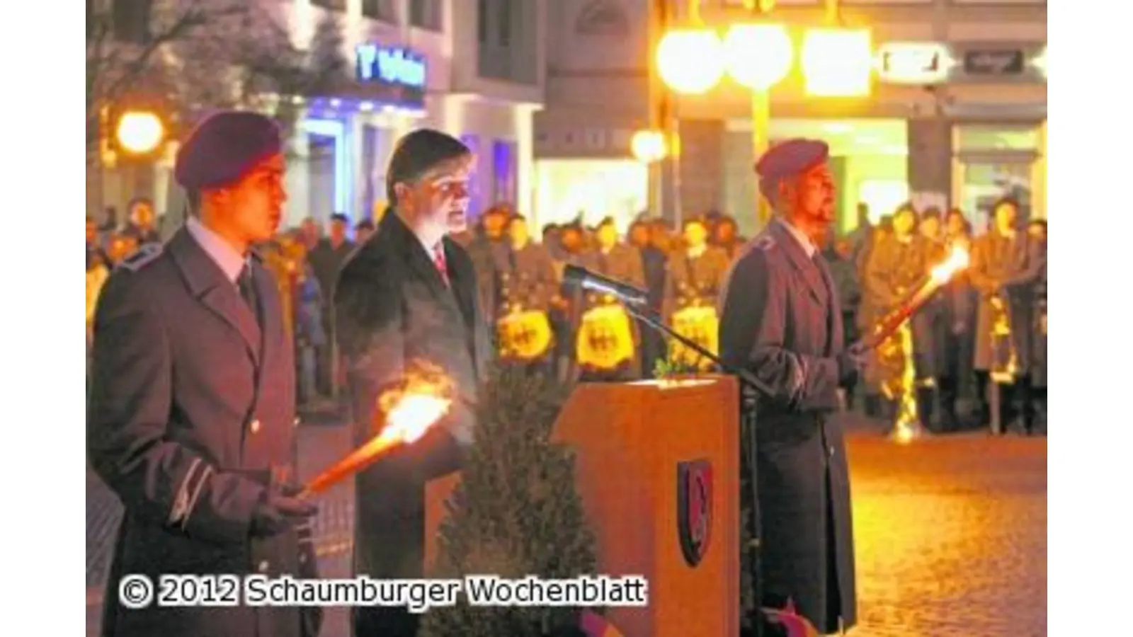 Feierliches Gelöbnis hebt die Aufgabe der Soldaten hervor (Foto: bb)