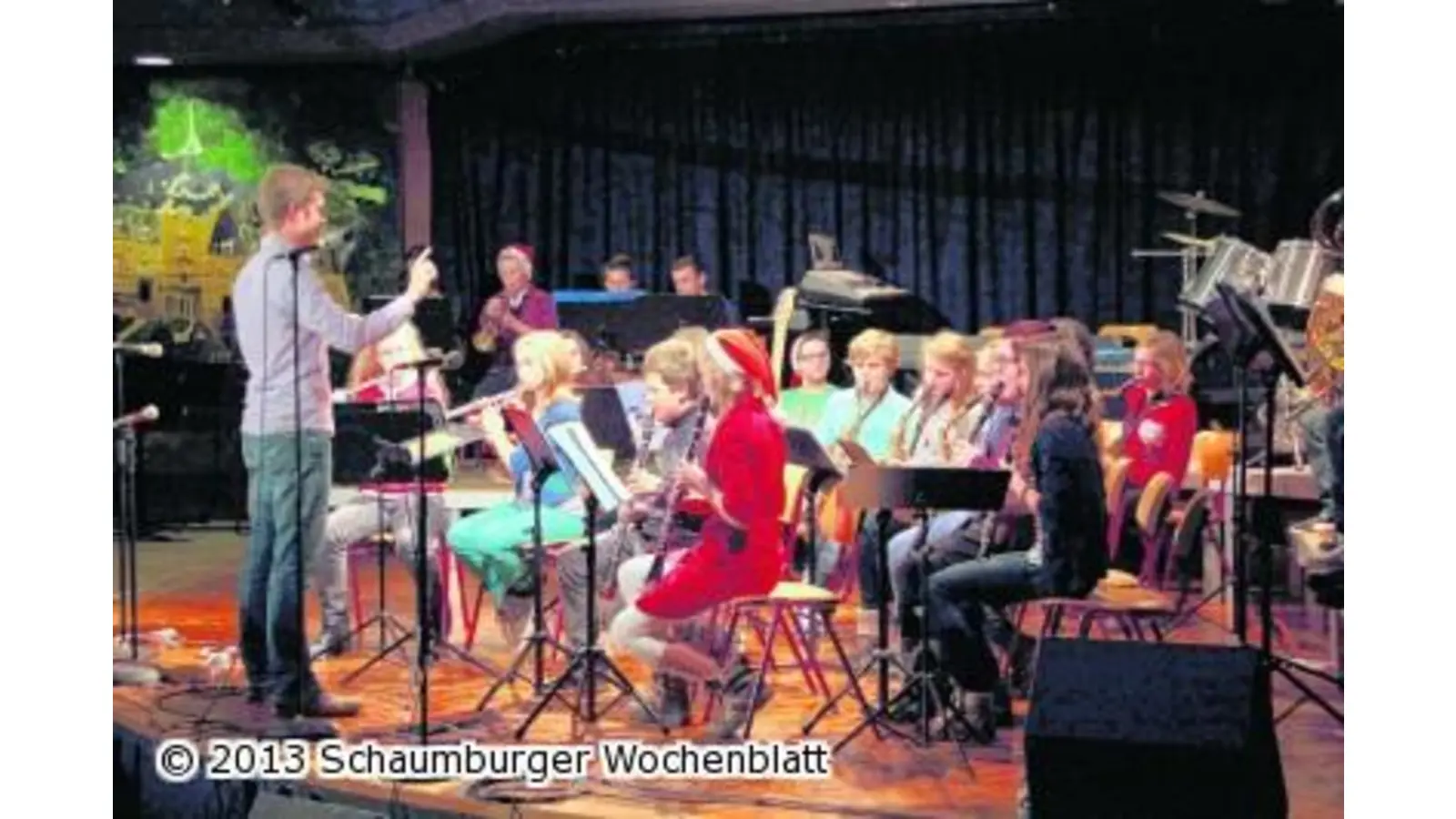 Ein Flohzirkus fragt nach dem Weihnachtsmann (Foto: jl)