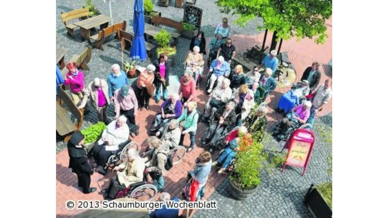 Unverhoffter Besuch im Bergbau-Museum (Foto: bt)