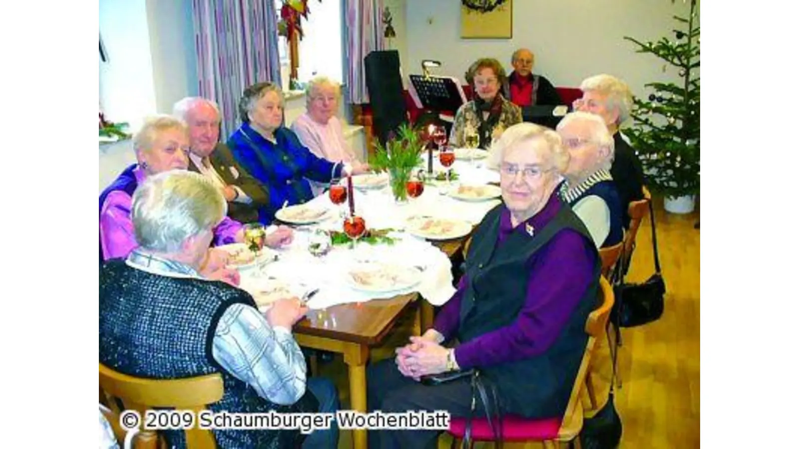 Seniorenweihnachtsfeier tritt in neue Ära (Foto: hb)