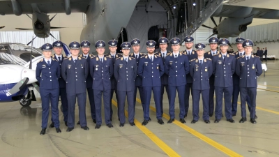 Erfolgreiche Transportflieger-Ausbildung. (Foto: Bundeswehr)