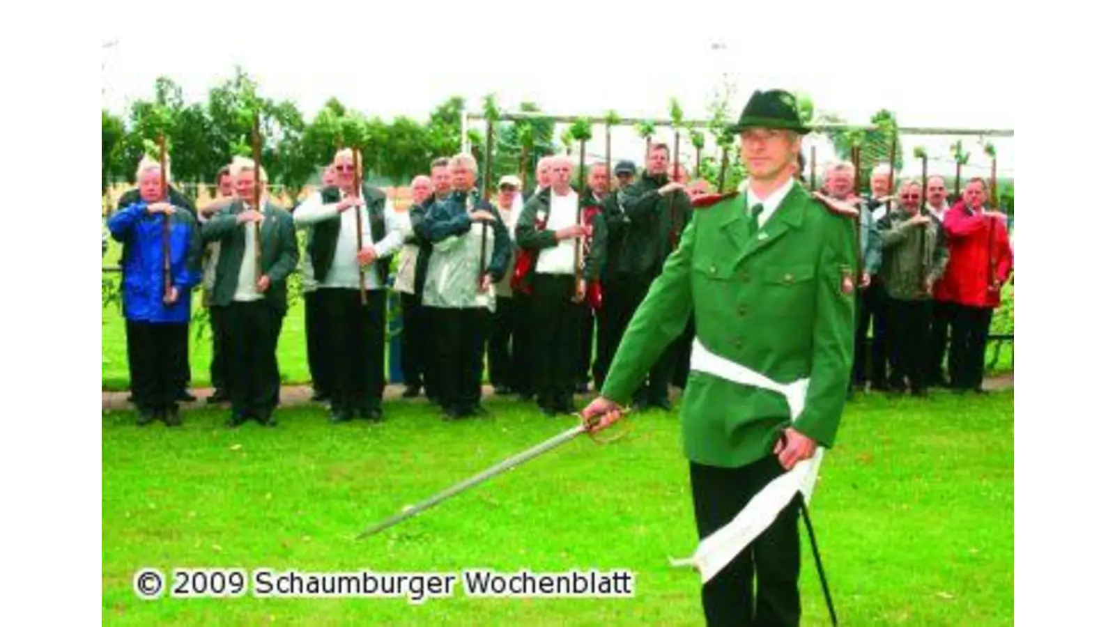 Gute Haltungsnoten in Wind und Regen (Foto: bb)