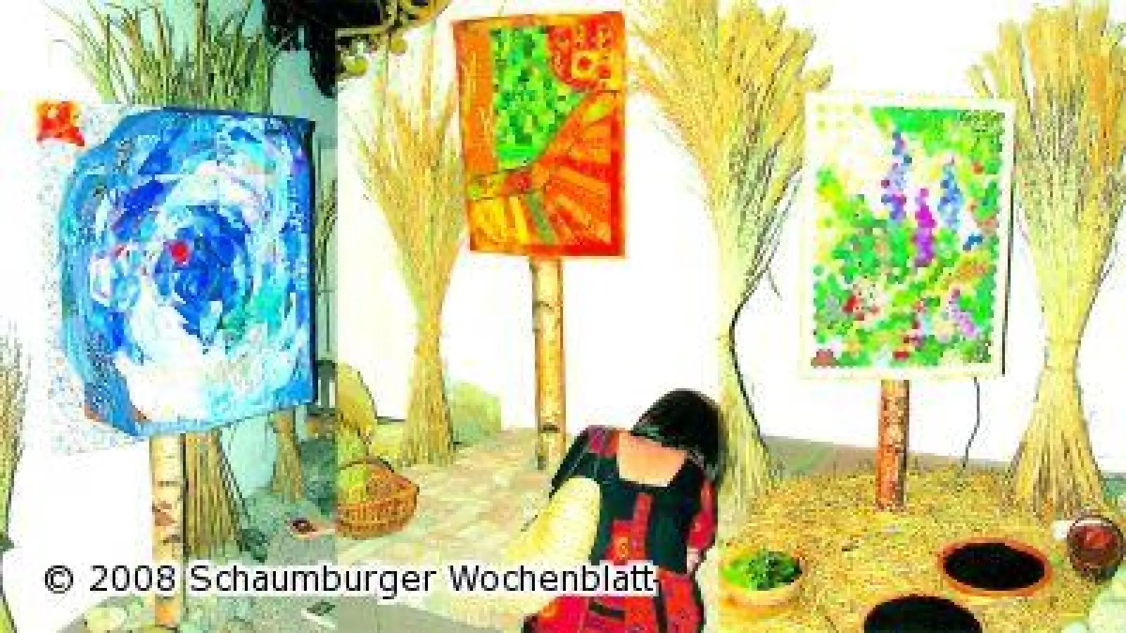 Kunstwerke in Landschaften gebettet schaffen persönliche Interaktion (Foto: km)