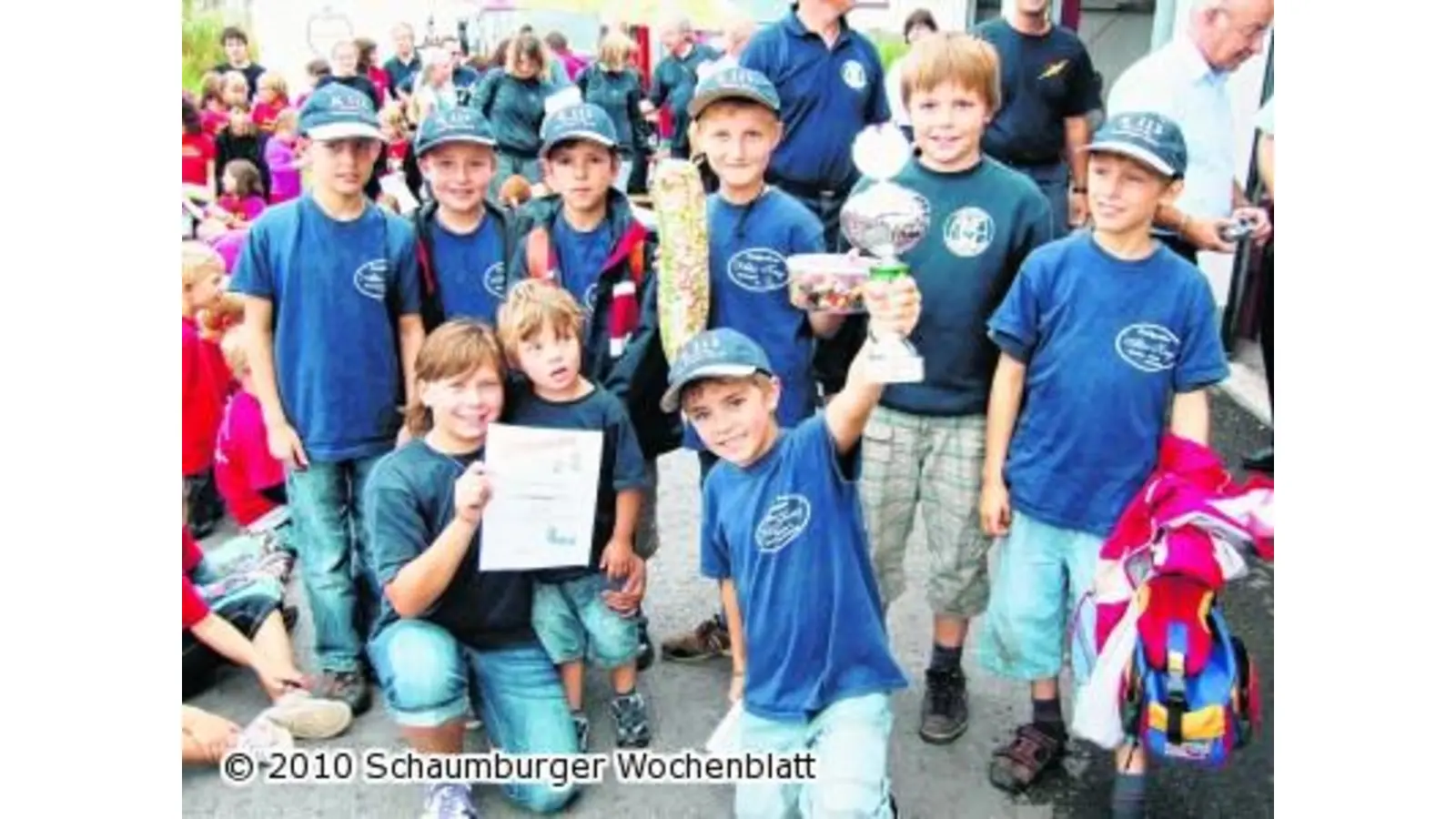 Feuerzwerge haben 35 Gruppen aus dem Landkreis zu Besuch (Foto: red)