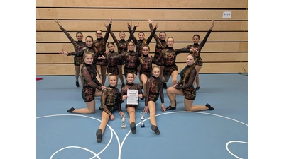 Stolze Landesmeister: Die Lollipop Girls. (Foto: privat)