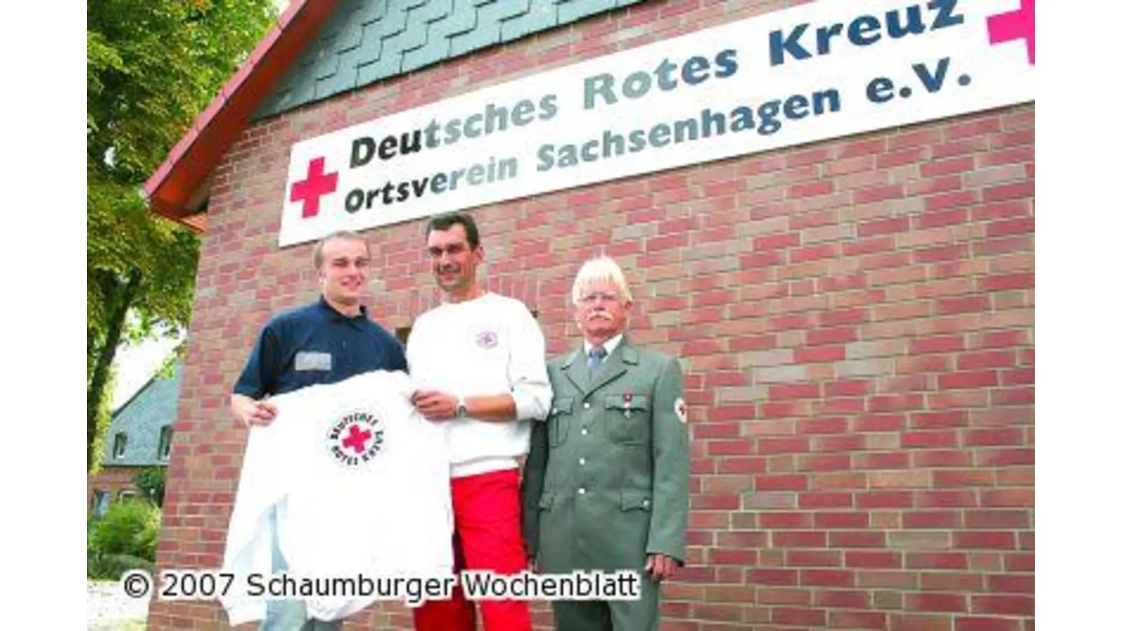 Neues Aushängeschild beim DRK (Foto: ih)