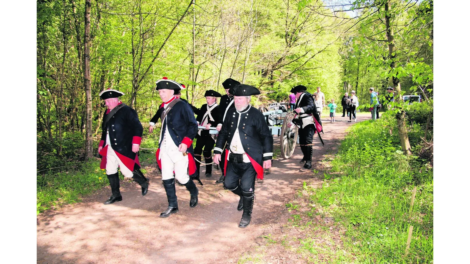 Gelungener Start der Geburtstagsfeier (Foto: gi)