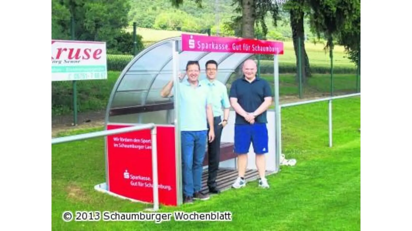 Die Regenflucht unter die Bäume hat ein Ende (Foto: ste)