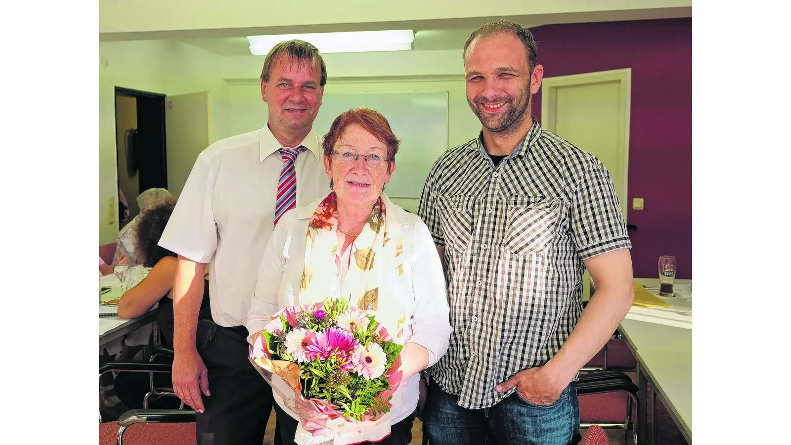 Amtierende Bürgermeisterin Gudrun Olk strebt eine Verlängerung der Amtszeit an (Foto: red)