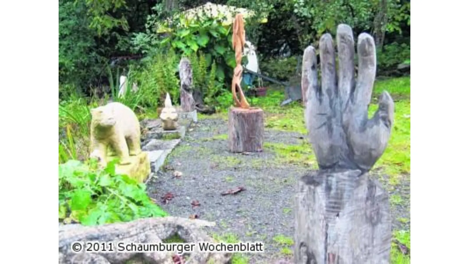 Ein schöner Nachmittag im Steingarten an der Paschenburg (Foto: tt)