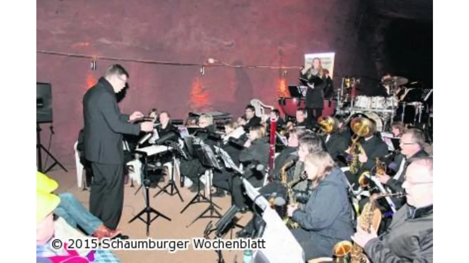 Blasorchester bringt unter Tage die Erde zum Beben (Foto: red)