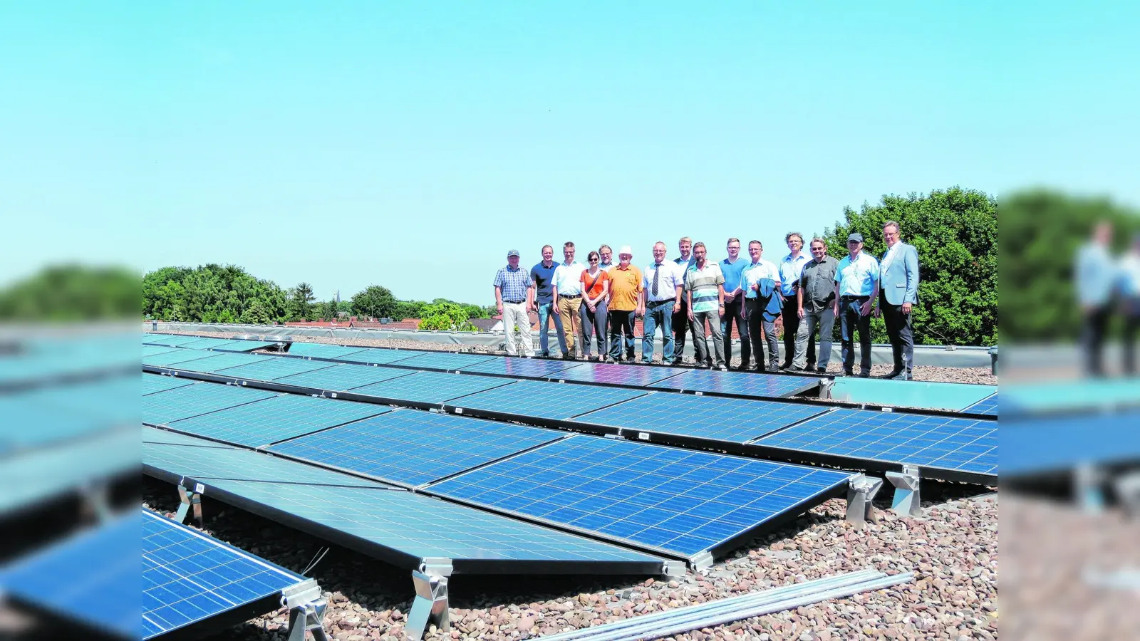 Solarstrom für die Berufsschule (Foto: mk)