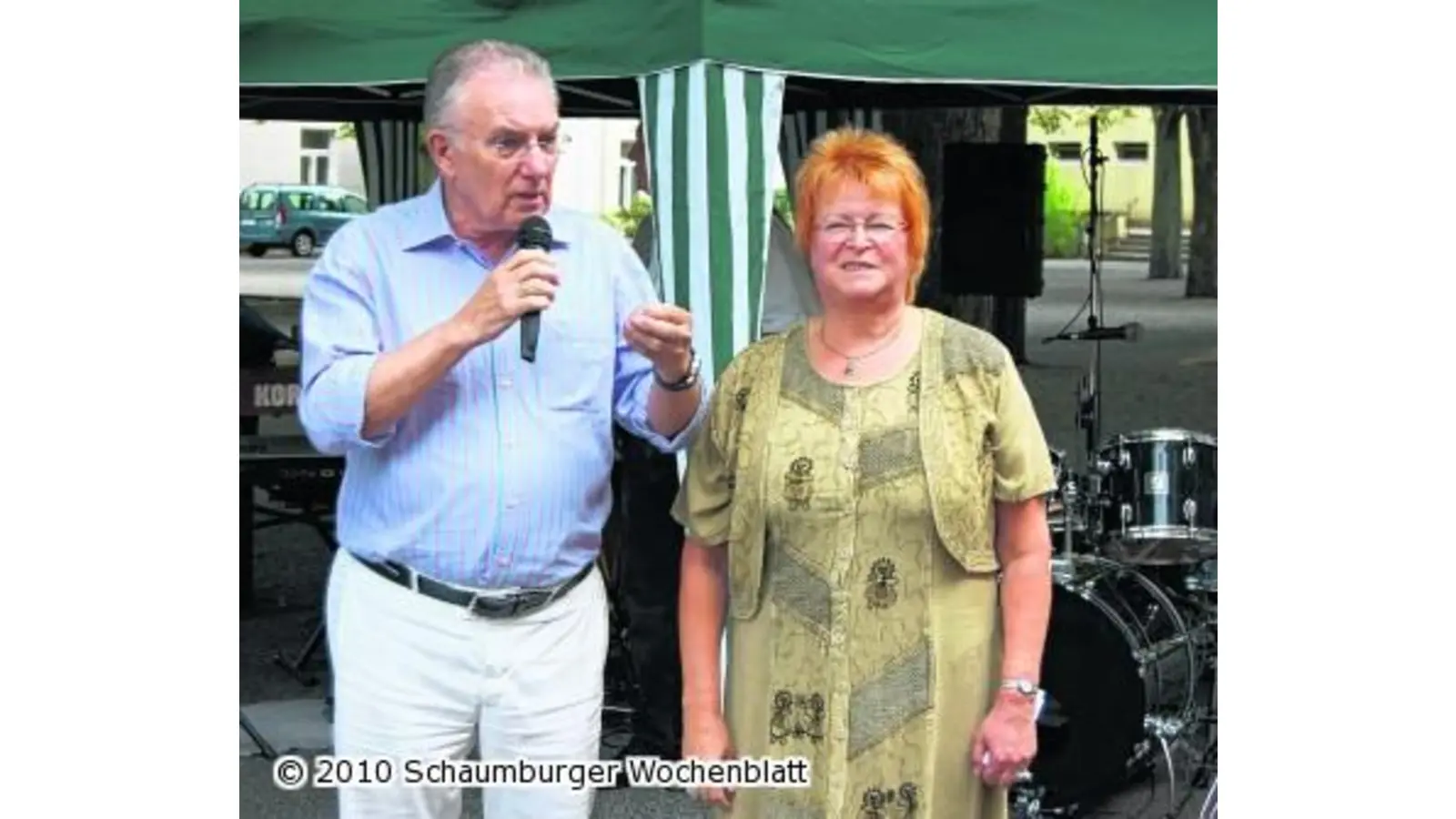 Freundschaftstreffen mit Engländern im Kurpark (Foto: red)