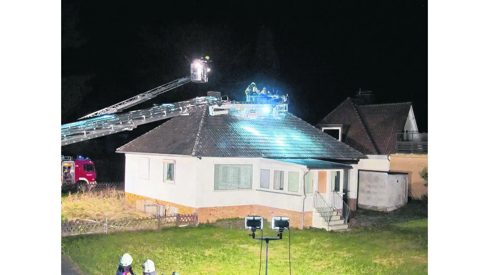 Brand in leerstehendem Gebäude (Foto: gr)