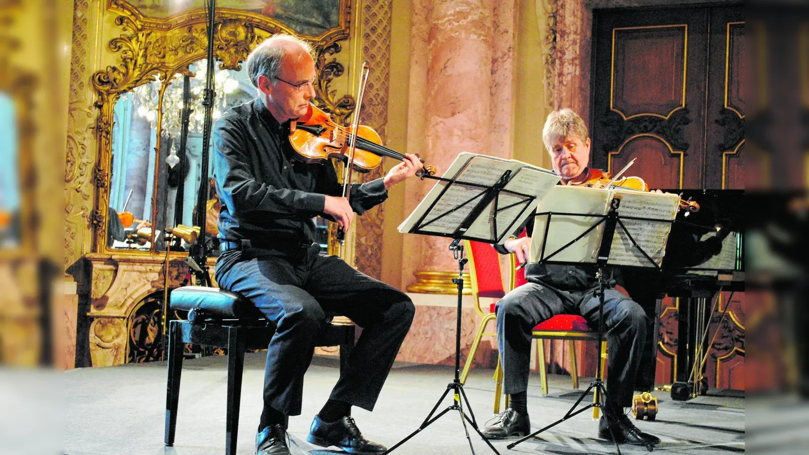 Auryn Quartett im Schloss (Foto: jh)