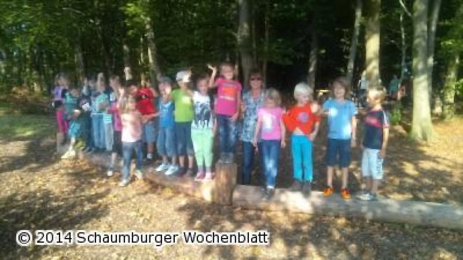 Erster Ausflug der Klasse 2 b führt auf neue Pfade (Foto: pd)