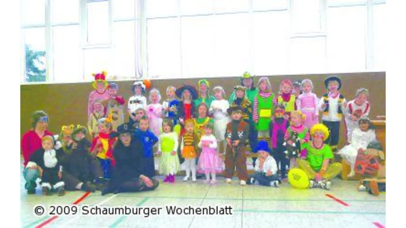 Kinder feiern Fasching beim LSV (Foto: red)