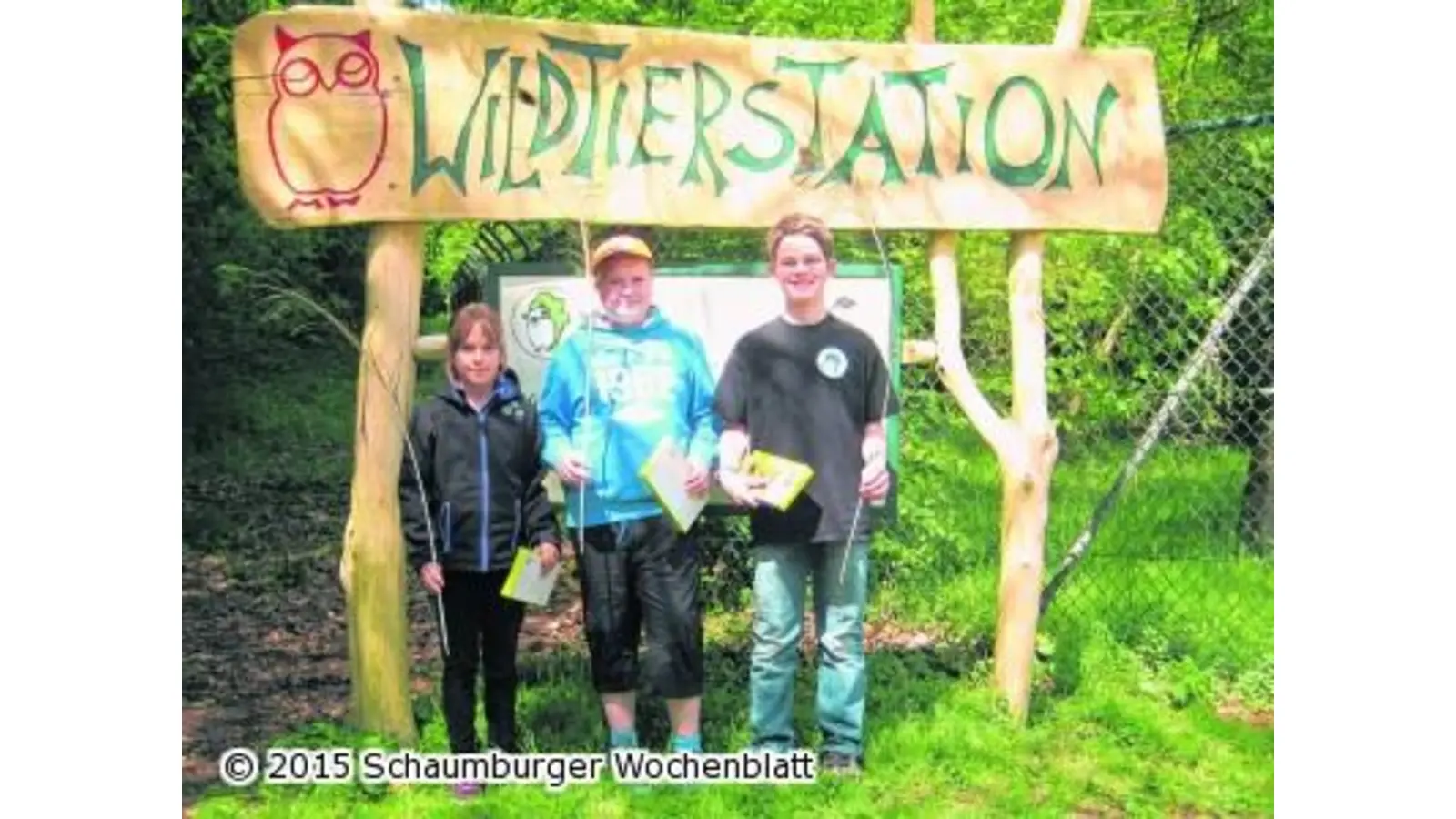 Drei junge Naturforscher gewinnen Sachpreise (Foto: em)