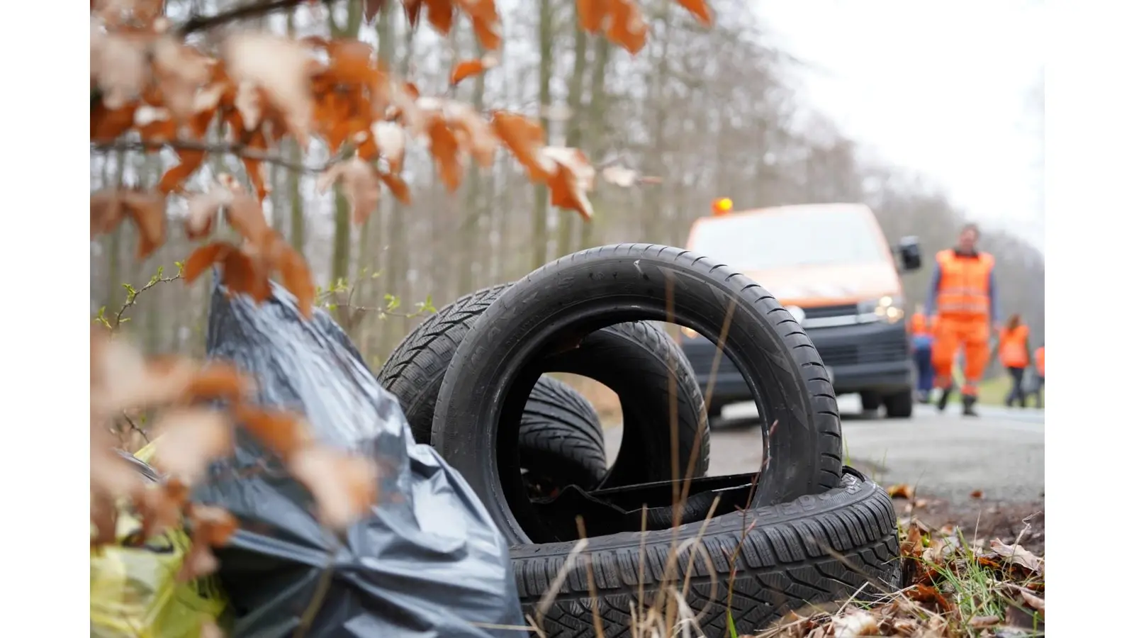 Die Deisterfreun.de sammeln am 15. März Müll im Deister und bitten Verkehrsteilnehmer um Vorsicht.  (Foto: Deisterfreun.de)