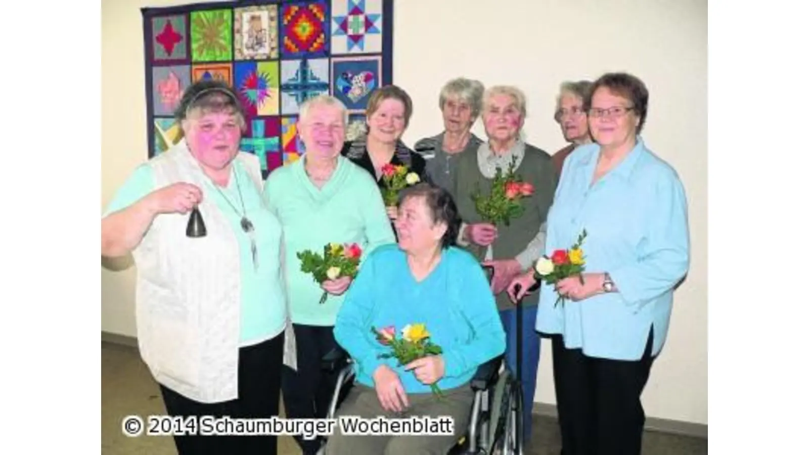 13 Damen sind geblieben (Foto: al)