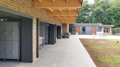 Ein ansprechender Neubau wurde im Mineralbad Lauenau errichtet. (Foto: gk)