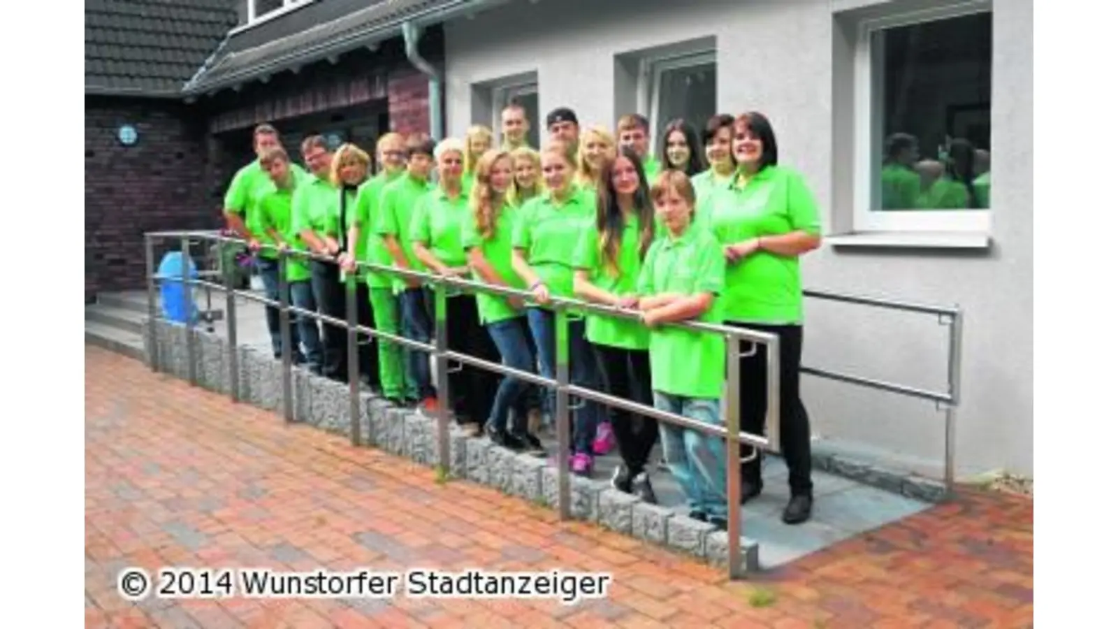 Spielleute üben in Abbensen (Foto: gi)