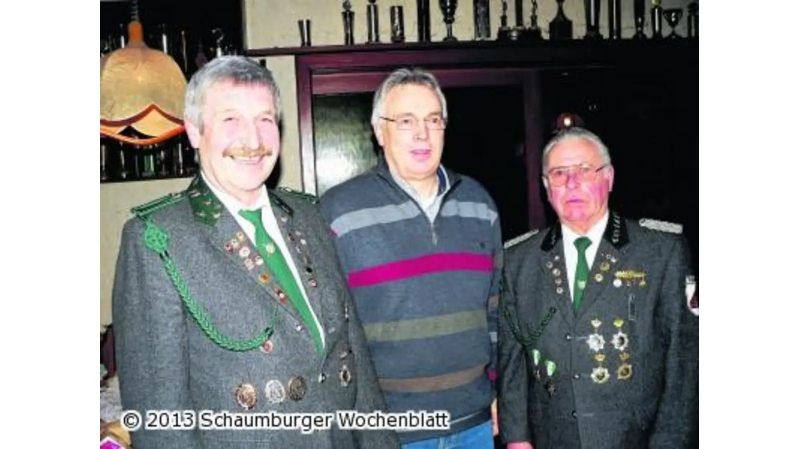 Schießtraining auch in Lauenau (Foto: al)