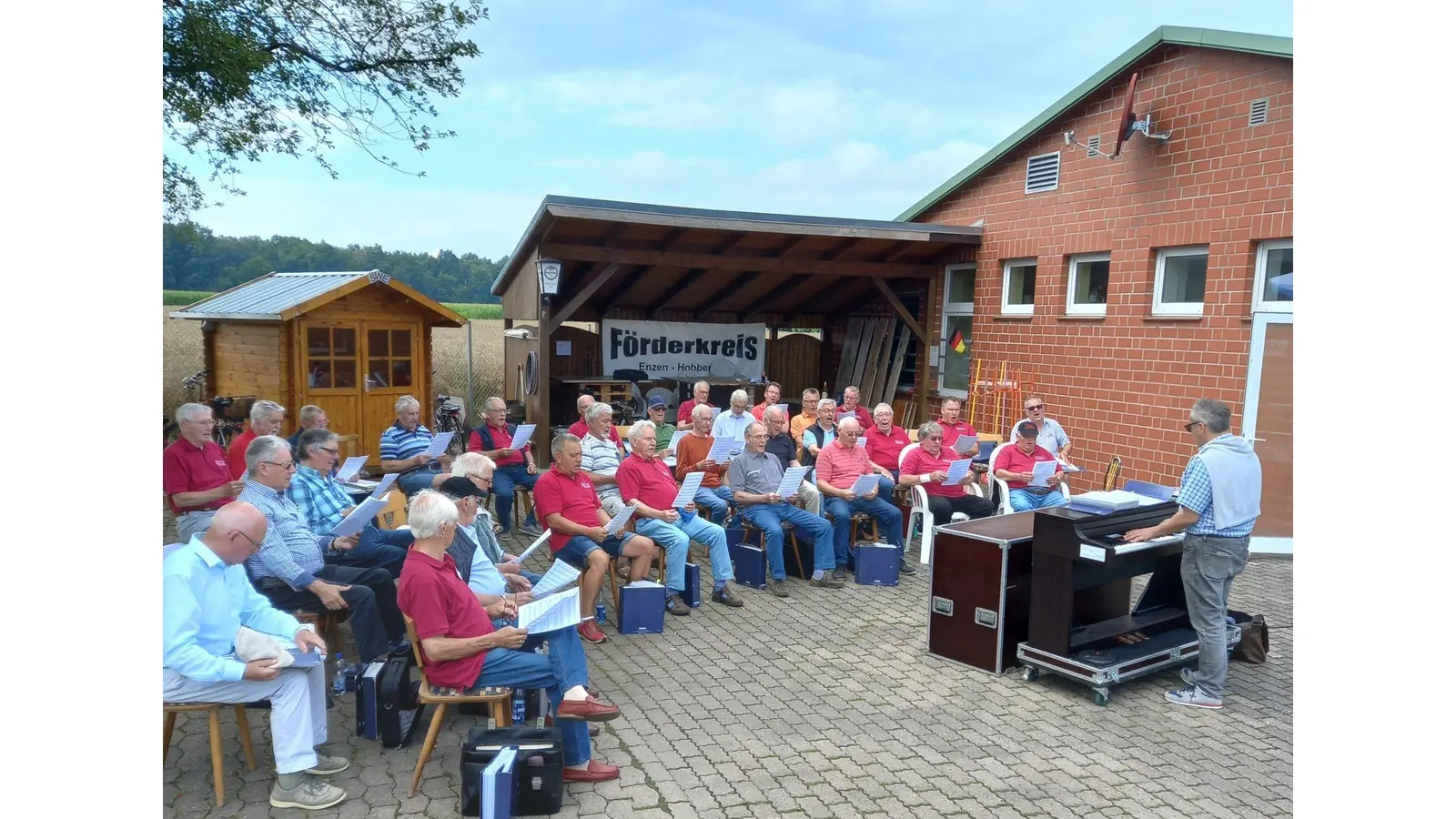 Männerchor nimmt Proben wieder auf (Foto: bb)
