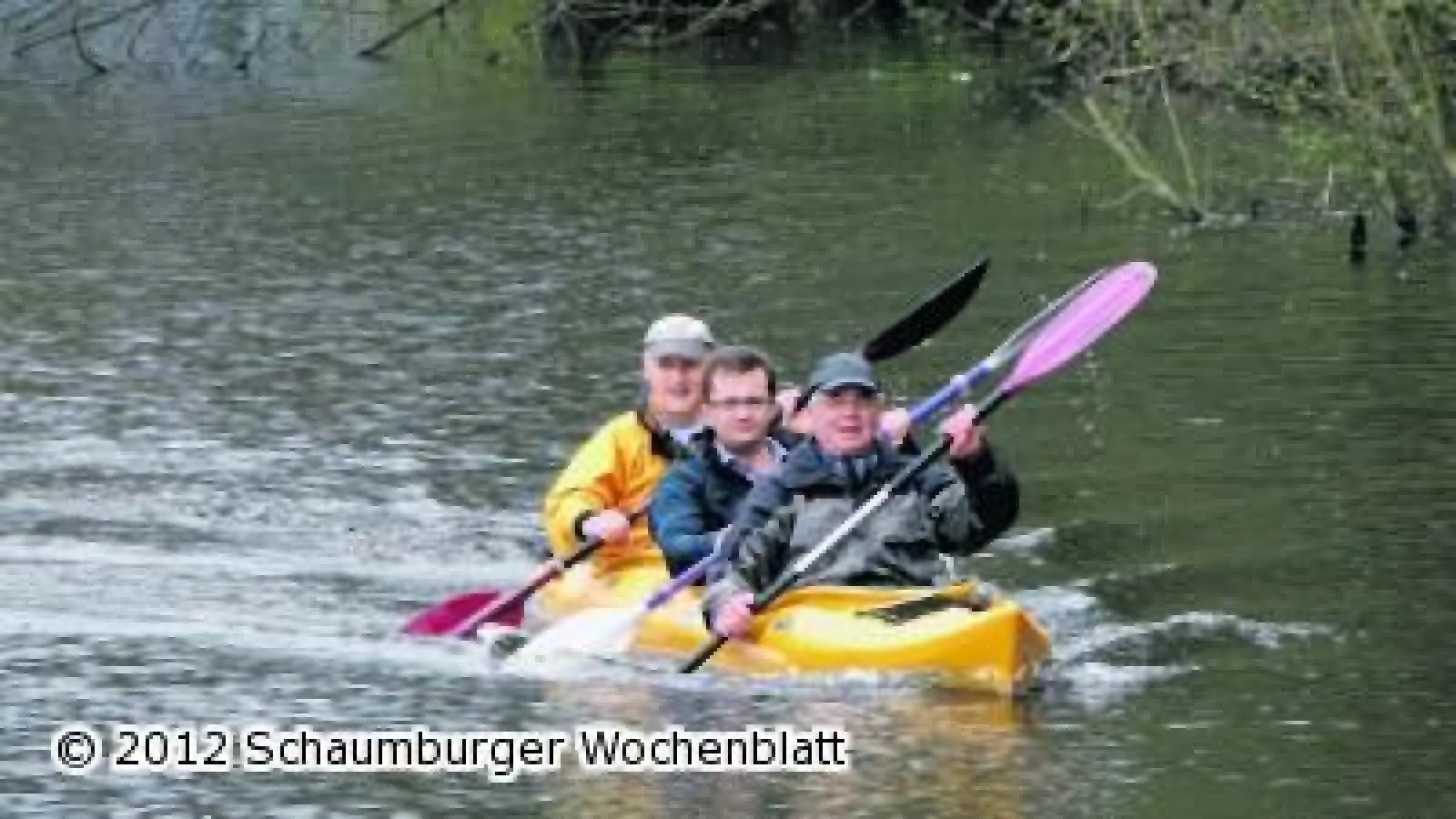 Paddler dominieren auf Hagenburger Kanal (Foto: gi)