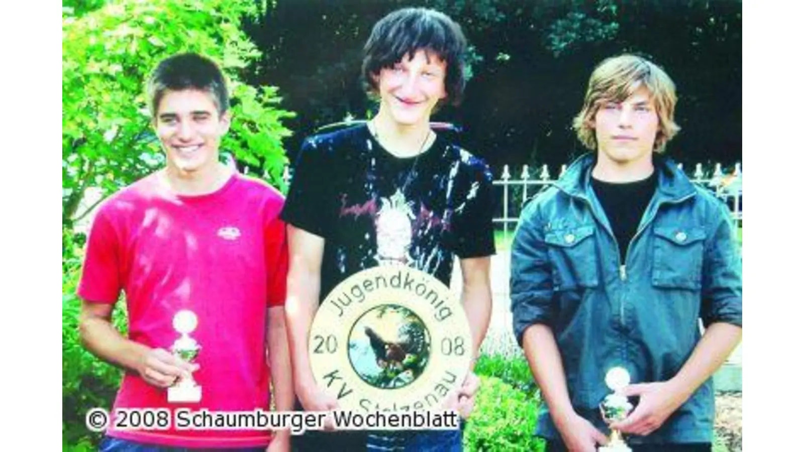 Tim Meyer verteidigt seinen Titel als Kreisjugendkönig (Foto: wtz)