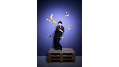 „La Signora”, Carmela de Feo, tritt in Stadthagen auf.  (Foto: harald hoffmann)