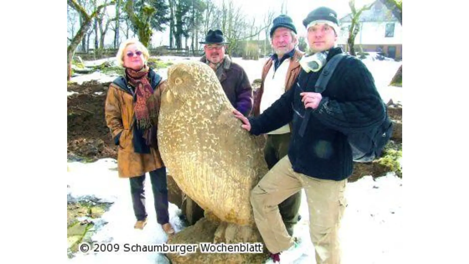 Kunst im Steingarten an Paschenburg (Foto: tt)