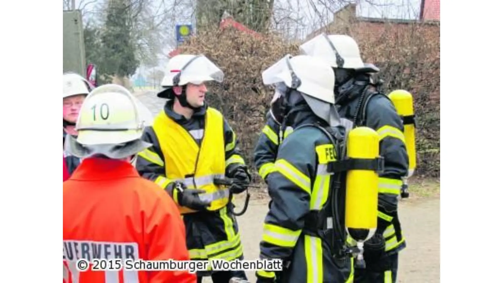 Gute Zusammenarbeit der Feuerwehren (Foto: red)