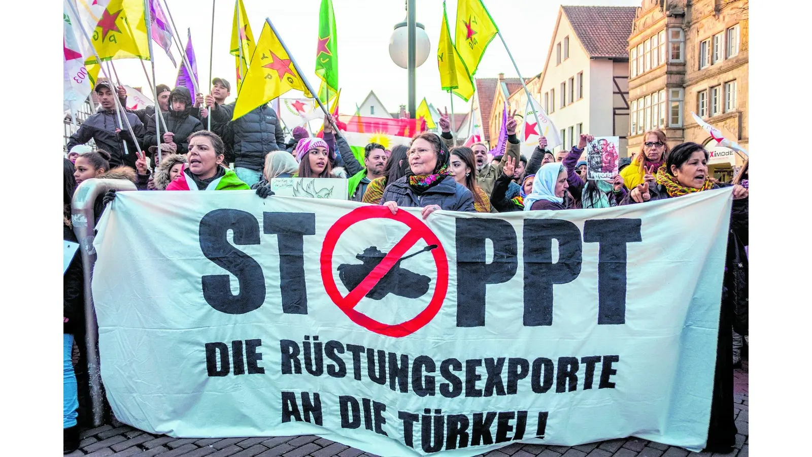 Demonstration gegen Erdogan (Foto: gr)