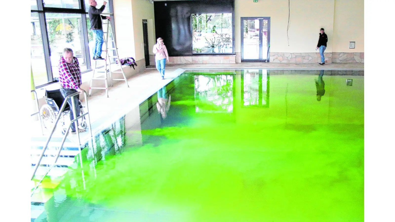 Grünes Licht für das neue Kursbecken (Foto: bb)