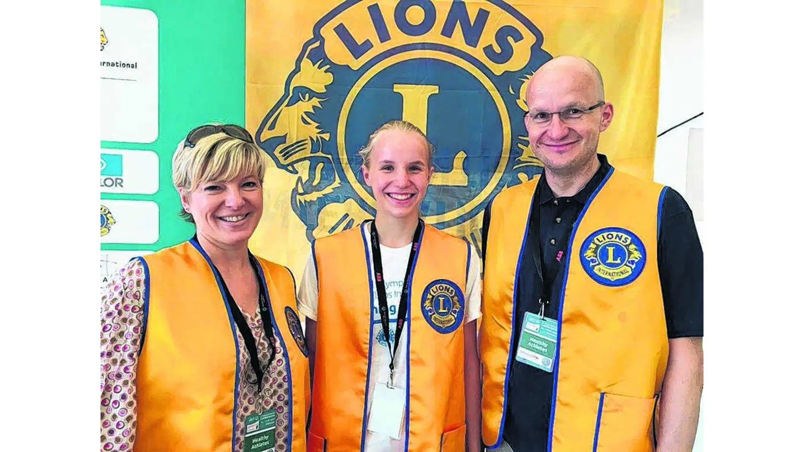 Lions als Helfer bei Special Olympics (Foto: gi)