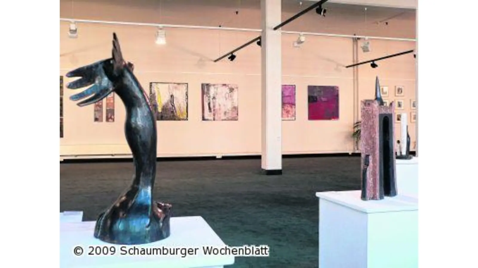 Neue Kunst aus dem Schaumburger Land (Foto: al)