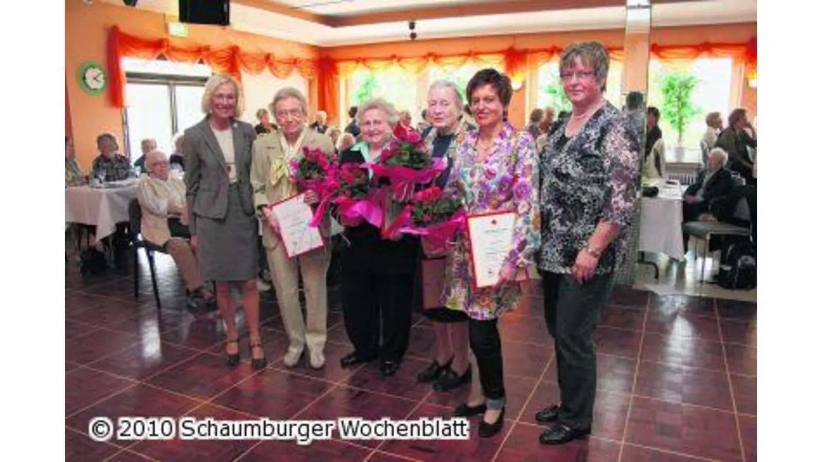 Drei Tratschweiber im DRK (Foto: mr)