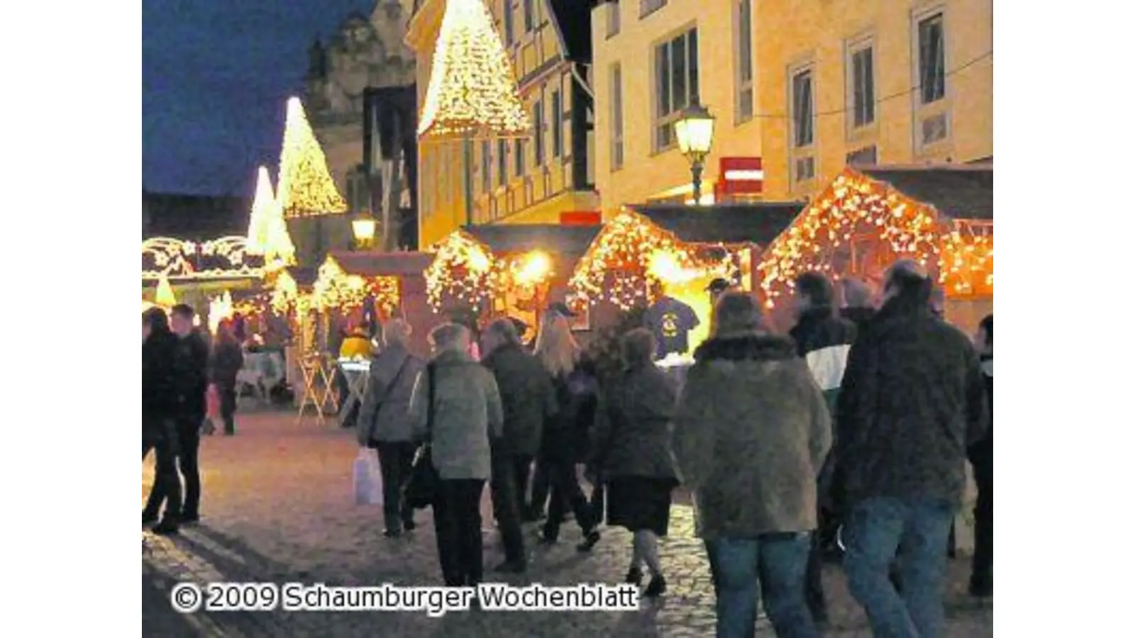 Ein kleiner und familiärer Weihnachtsmarkt (Foto: hb)
