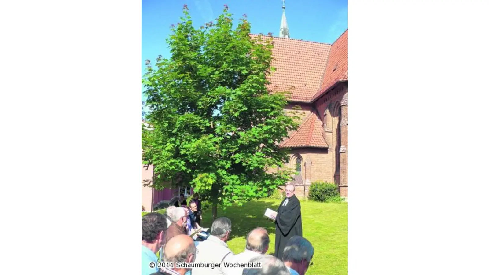 Gottesdienst unter freiem Himmel (Foto: al)