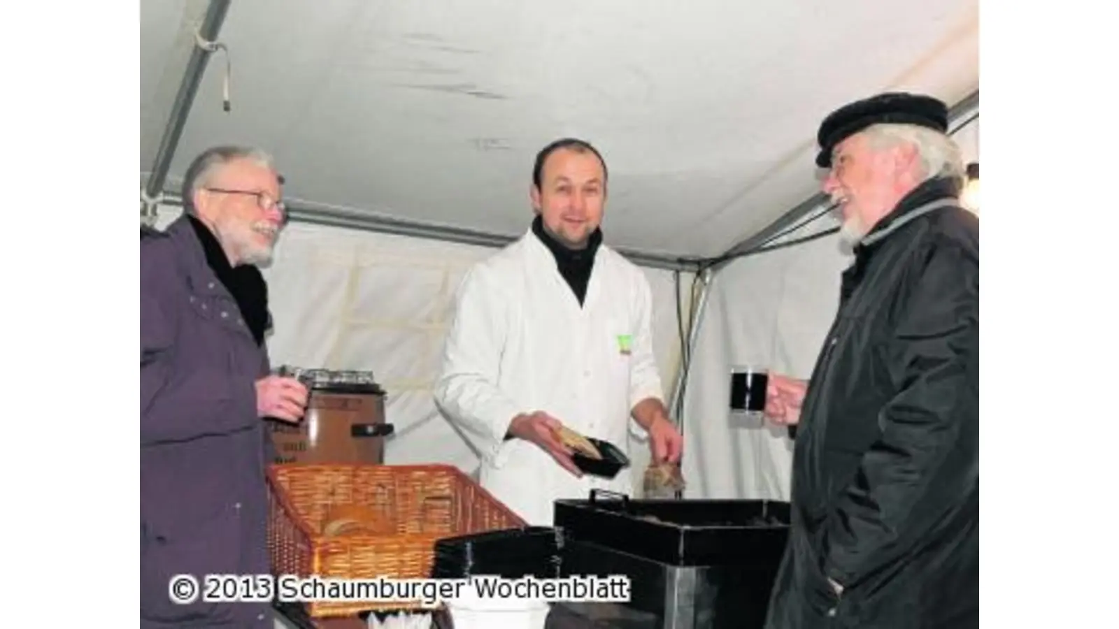 Grütze-Essen für den guten Zweck (Foto: red)