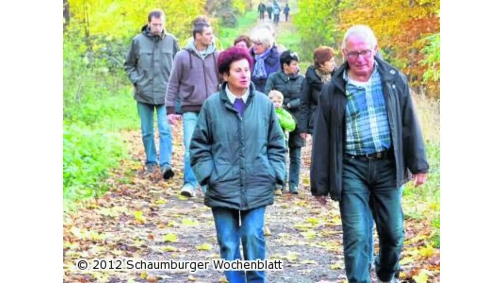 Wanderung der Tennisspieler (Foto: red)