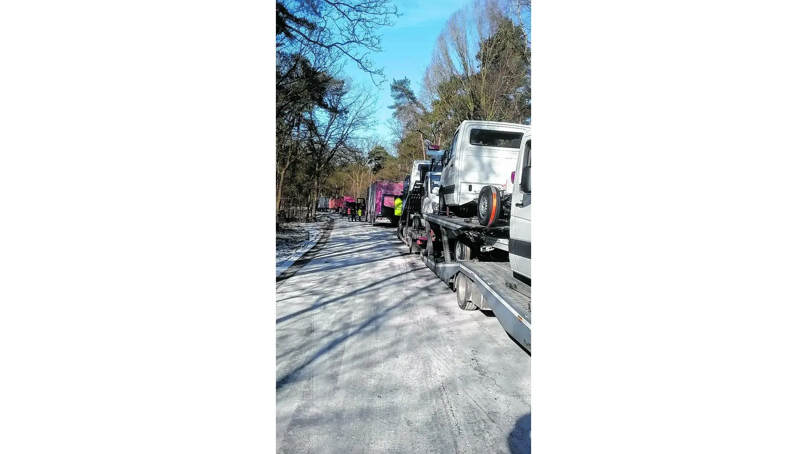 Landesweite Schwerlastkontrolle (Foto: jh)