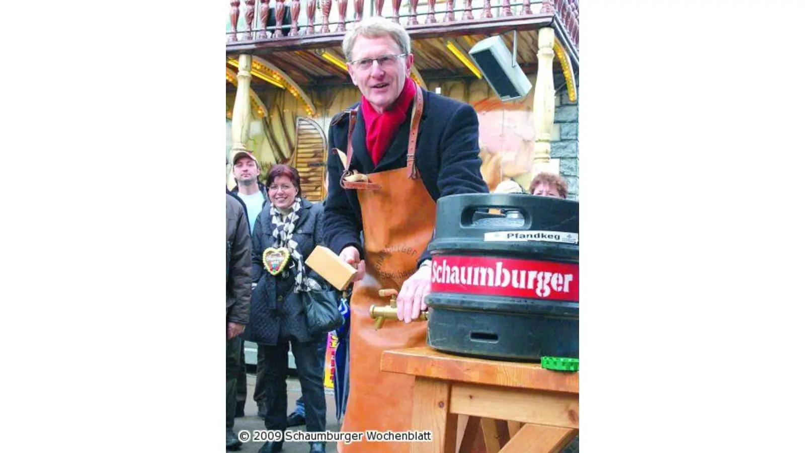 Frühjahrskrammarkt leidet beim Start unter herbstlicher Witterung (Foto: wtz)